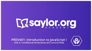 Conditional Statements and Control Flow JavaScript Course Study Session