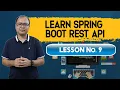 Learn Spring Boot REST API Lesson 9 - Database Initialization Using Code