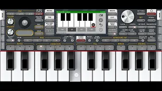 تعليم عزف ترنيمه على حساب الدم انا داخل 