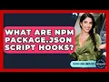 What Are Npm Package json Script Hooks - Server Logic Simplified