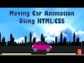 Moving Car Animation Using Html CSS Moving Car Using Css Animation gfx 18 Media