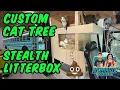 Download Lagu Skoolie Custom Stealth Cat Litterbox \u0026 Cat Tree