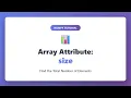NumPy size Attribute Tutorial - Find Total Elements in Arrays Python NumPy for Beginners