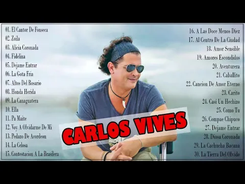 Download MP3 CARLOS VIVES CARLOS GRANDES EXITOS ENGANCHADOS MIX 2020