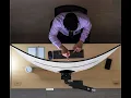Heavy Duty Curved Monitor  Arm for 28-42 lb Monitors - Video 14 of 2