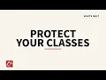 Building Protecting Your Classes Constructors Access Modifiers Static Members
