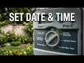 How to Set Date and Timer on Hunter Pro C Timer - 60 Second Tutorials