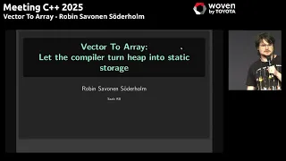 Vector to Array - Robin Savonen Soderholm