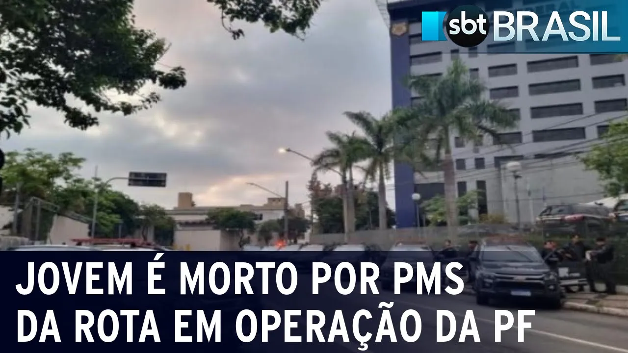 Polícia Militar mata jovem acusado de estar armado | SBT Brasil (14/12/23)