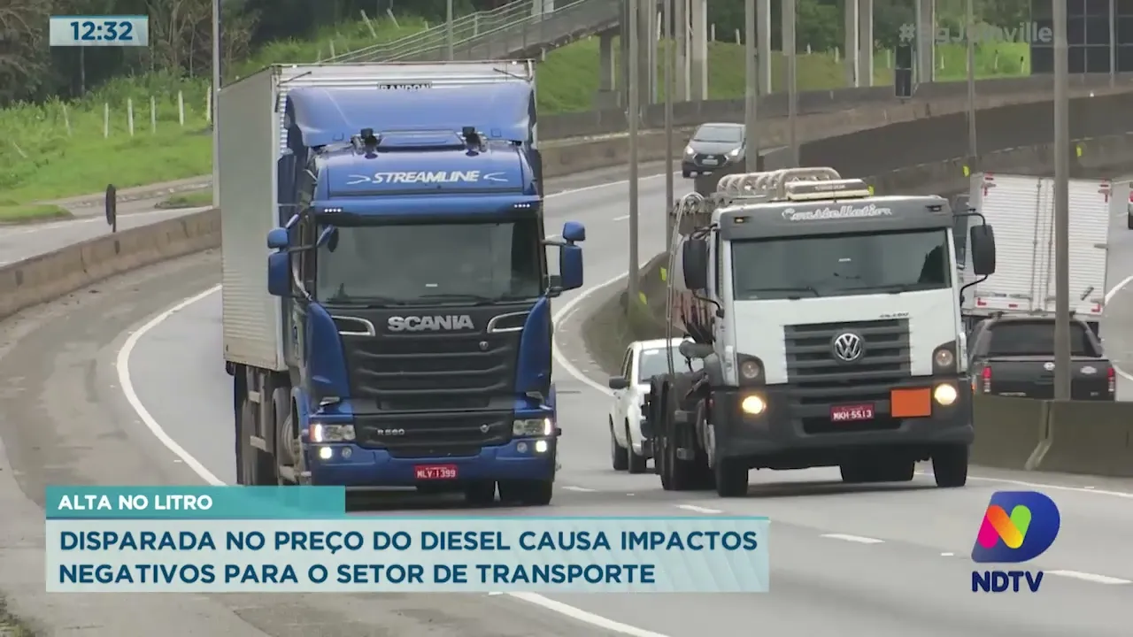 Alta no litro: disparada no preço do diesel causa impactos negativos para o setor de transporte