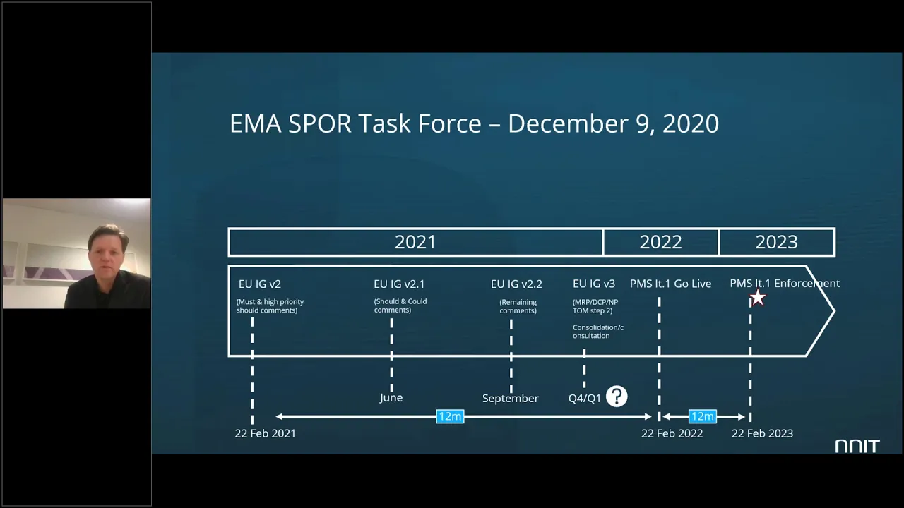 NNIT Webinar: IDMP enforcement in Europe in 2021
