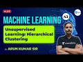 Unsupervised Learning Hierarchical Clustering Lec 43 Machine Learning GATE CSE Exam