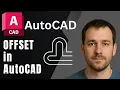 AutoCAD How to Use the OFFSET Command Draft Faster with Parallel Lines