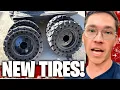 Driven Flat Sliced Up And BALD TIRES