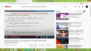 Numerical differentiation in python newtons difference method