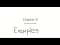 Lecture 34 - Chapter 9 1