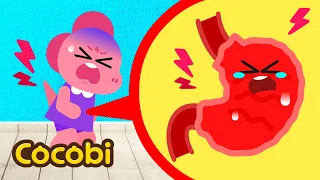 Ahh! Minha Barriga Dói 😫 Preciso Ir ao Hospital | Canções Populares para Crianças | Cocobi