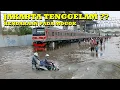 BANJIR HANTAM JAKARTA !! Tanggul Laut Jebol, Ancol, REL KA Sunter, Sunda Kelapa Jakut Banjir ROB !!