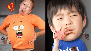 【Funny Dad🕺🌈】 Yoshipapa's funny video🥳🥳🥳#longvideo#よしパパ#baby #dad#happening#cute