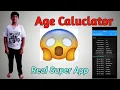 Age Calculator Age in Years - Months