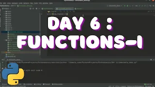 Day 6 Functions