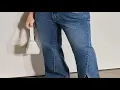 Download Lagu Amii Minimalism Spring Jeans For Women High Waist Split Asymmetry Loose Casual Straight Pants Trouse