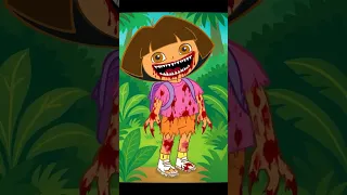 Horror versions of the Dora the Explorer characters
