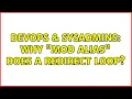 DevOps SysAdmins Why Mod Alias does a redirect loop