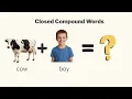 TYPES OF COMPOUND WORDS OPEN CLOSED HYPHENATED FUN ACTIVITY PLUS FREE PRINTABLE WORKSHEET