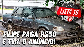 10 CARROS PRO FILIPE PAGAR R$50 PRO DONO TIRAR O ANÚNCIO DO AR (by inscritos)
