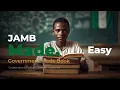 Section 1 0 - JAMB Government Made Easy Constitution Political Concepts Explained