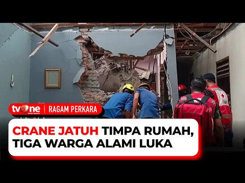 Dua Jam Berlalu, Bocah Korban Tertimpa Crane Masih Proses Evakuasi