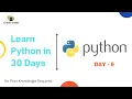 Python in 30-Days Tamil Day 9