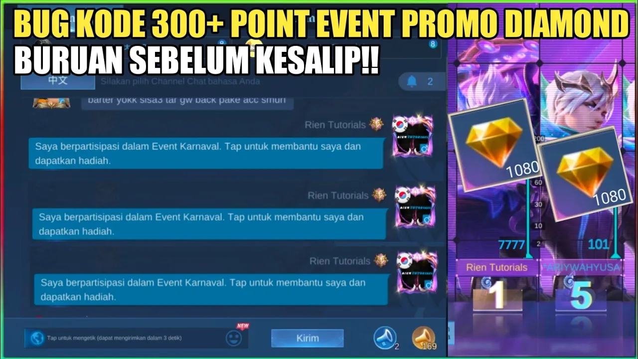 CARA TOP UP MOBILE LEGEND DENGAN PULSA 2021 - Beli Diamond ML