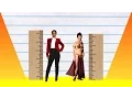 How Much Taller - Alicia Keys vs Carrie Fisher