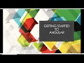 2 Getting Started With Angular With Environment setup project creation and folder structure