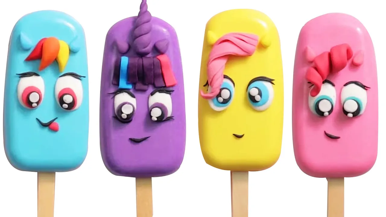 My Little Pony Cakesicles   Cake Decorating Ideas   Hoopla Recipes