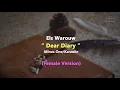 Download Lagu Els Warouw - Dear Diary | Karaoke - Piano Violin (Original Key)