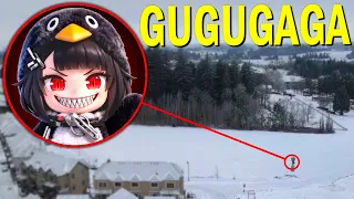 Drone Catches GUGUGAGA PENGUIN IN REAL LIFE!! *WE CAUGHT HIM*