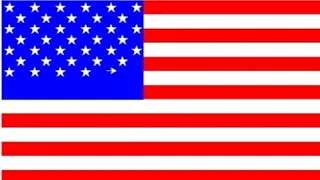 American flag using Python s Turtle