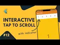 Interactive tap to scroll with scroll indicator - Step-by-Step Tutorial