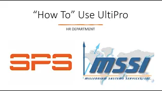 How to Set Up UltiPro