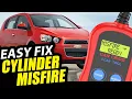 Chevy Sonic CYLINDER MISFIRE Code - DIAGNOSE REPAIR Quick Easy P0301 P0302 P0303 P0304