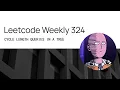 Leetcode Weekly contest 324 Cycle Length Queries in a Tree HARD