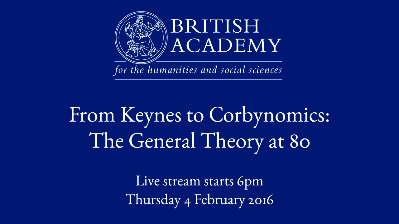 From Keynes to Corbynomics: The General Theory at 80