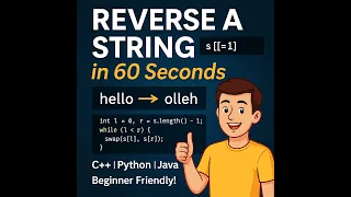 Reverse a String GeeksforGeeks