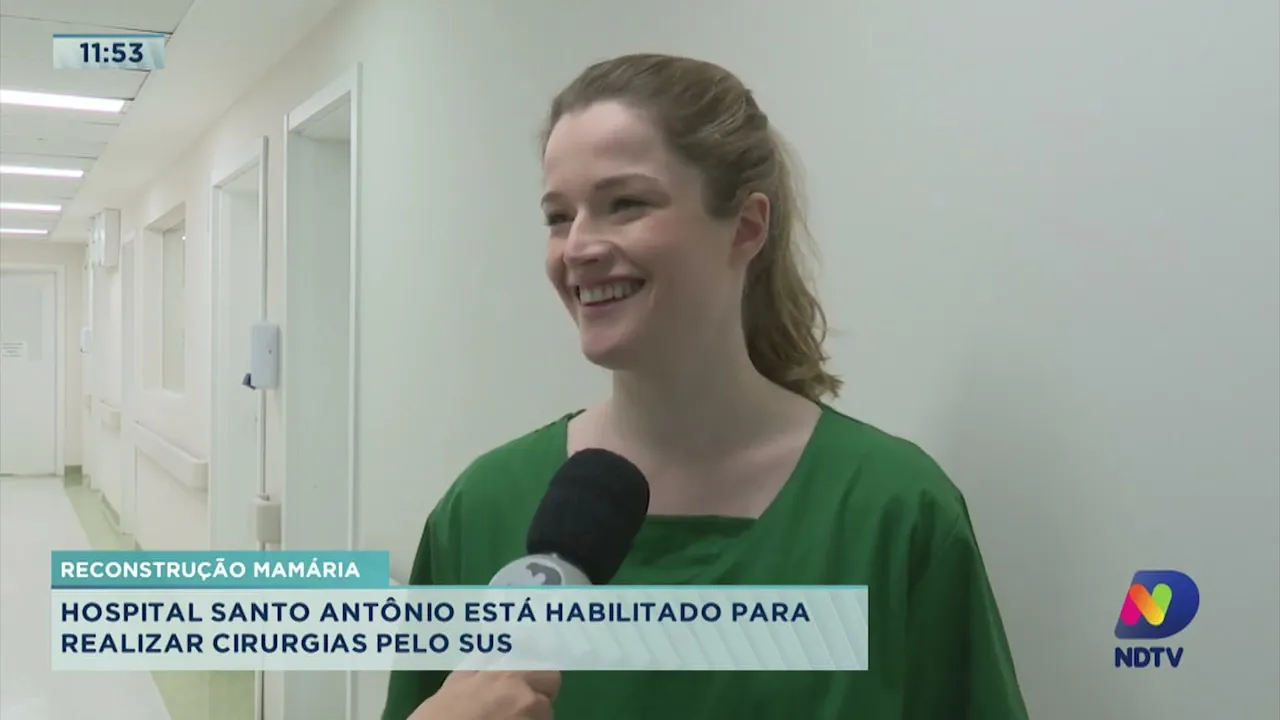 Hospital Santo Antônio está habilitado para realizar cirurgias de reconstrução mamária pelo SUS
