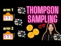 Multi-armed bandit algorithms Thompson Sampling