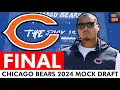 FINAL Chicago Bears Mock Draft 2024 NFL Draft
