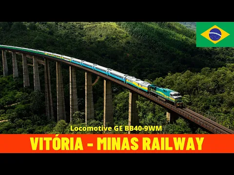Download MP3 Führerstandsmitfahrt Vitória-Minas Bahn Teil 1(Pedro Nolasco - Baixo Guandu, Brasilien) 4K